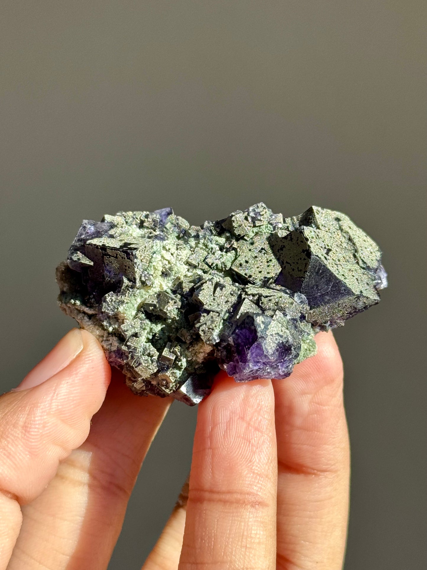 Fluorite & Pyrite