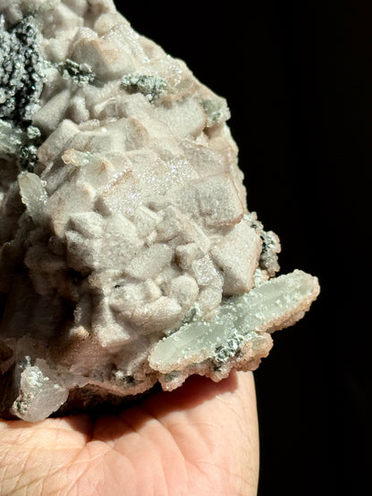 Calcite, Hematite & Quartz