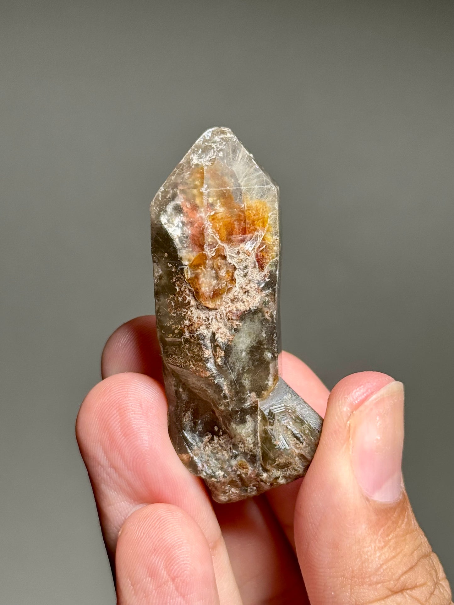 Rutile in Quartz