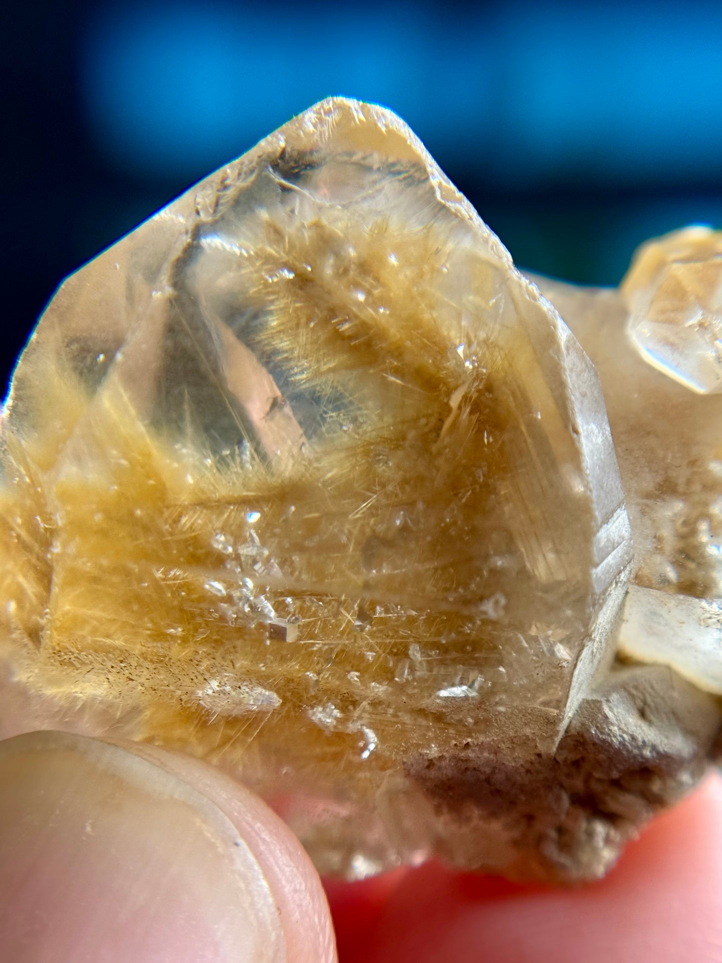 Rutile in Quartz