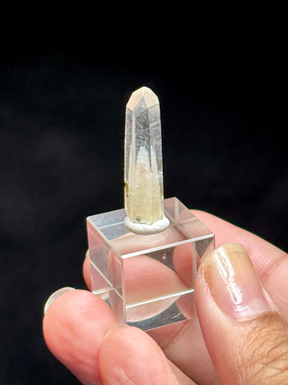 Cookite & Tremolite in Quartz