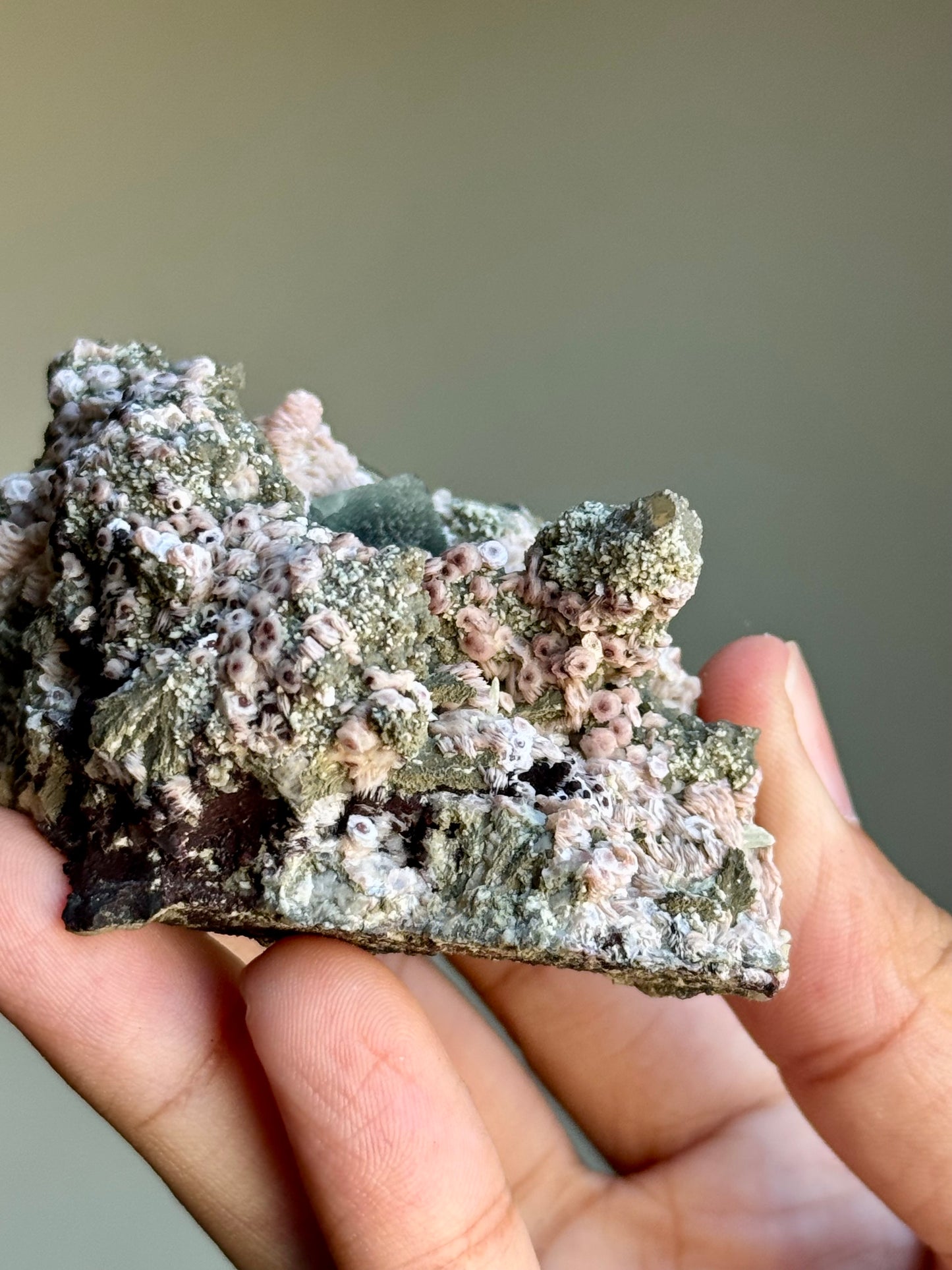 Calcite, Quartz & Fluorite