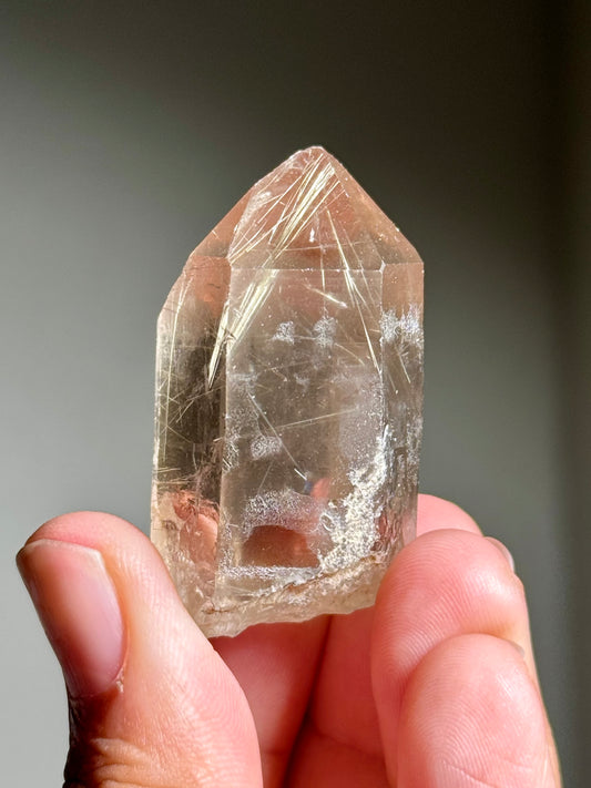 Smoky Quartz with Rutile