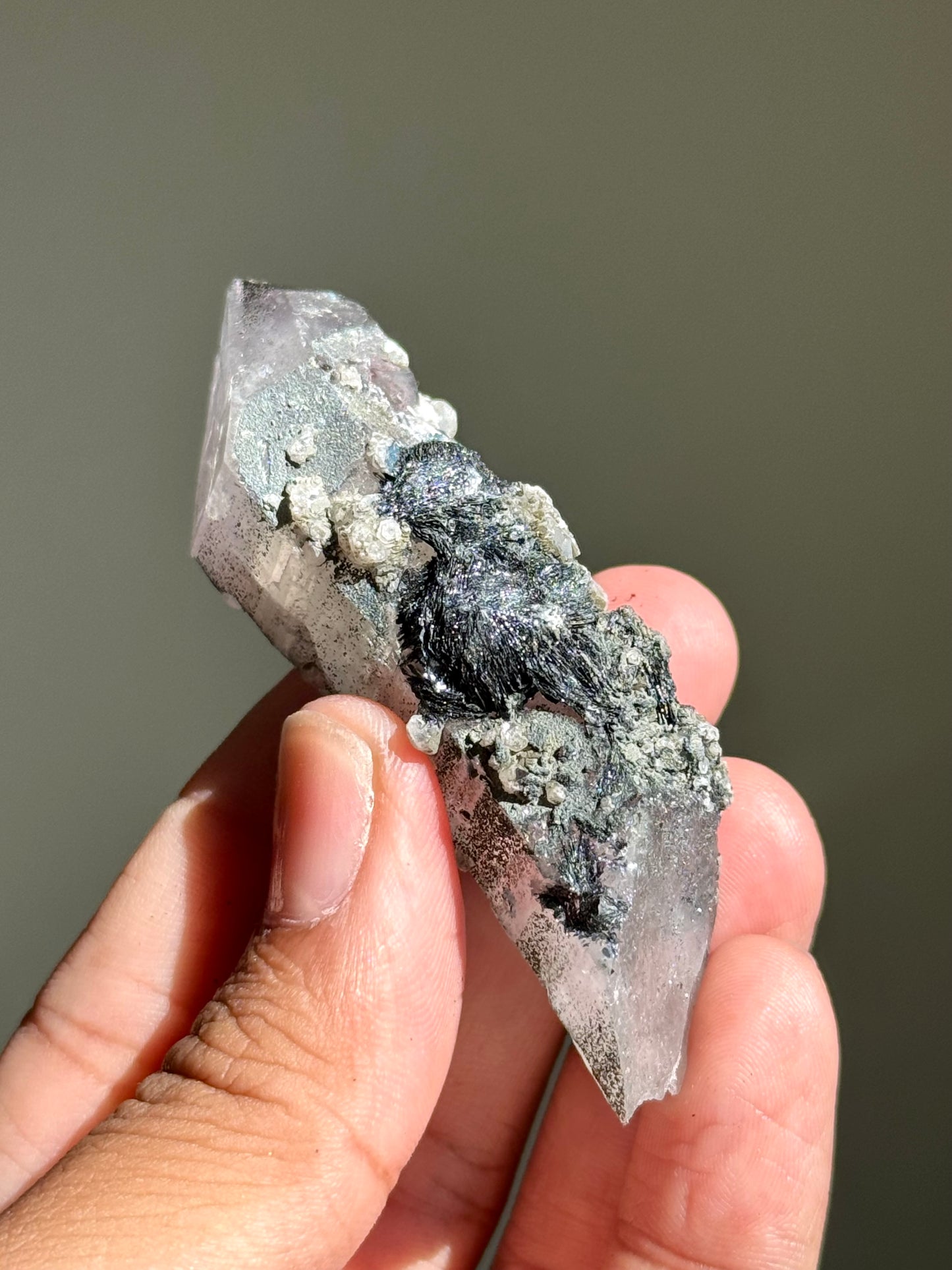 Amethyst & Hematite