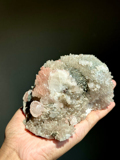 Quartz, Calcite & Fluorite
