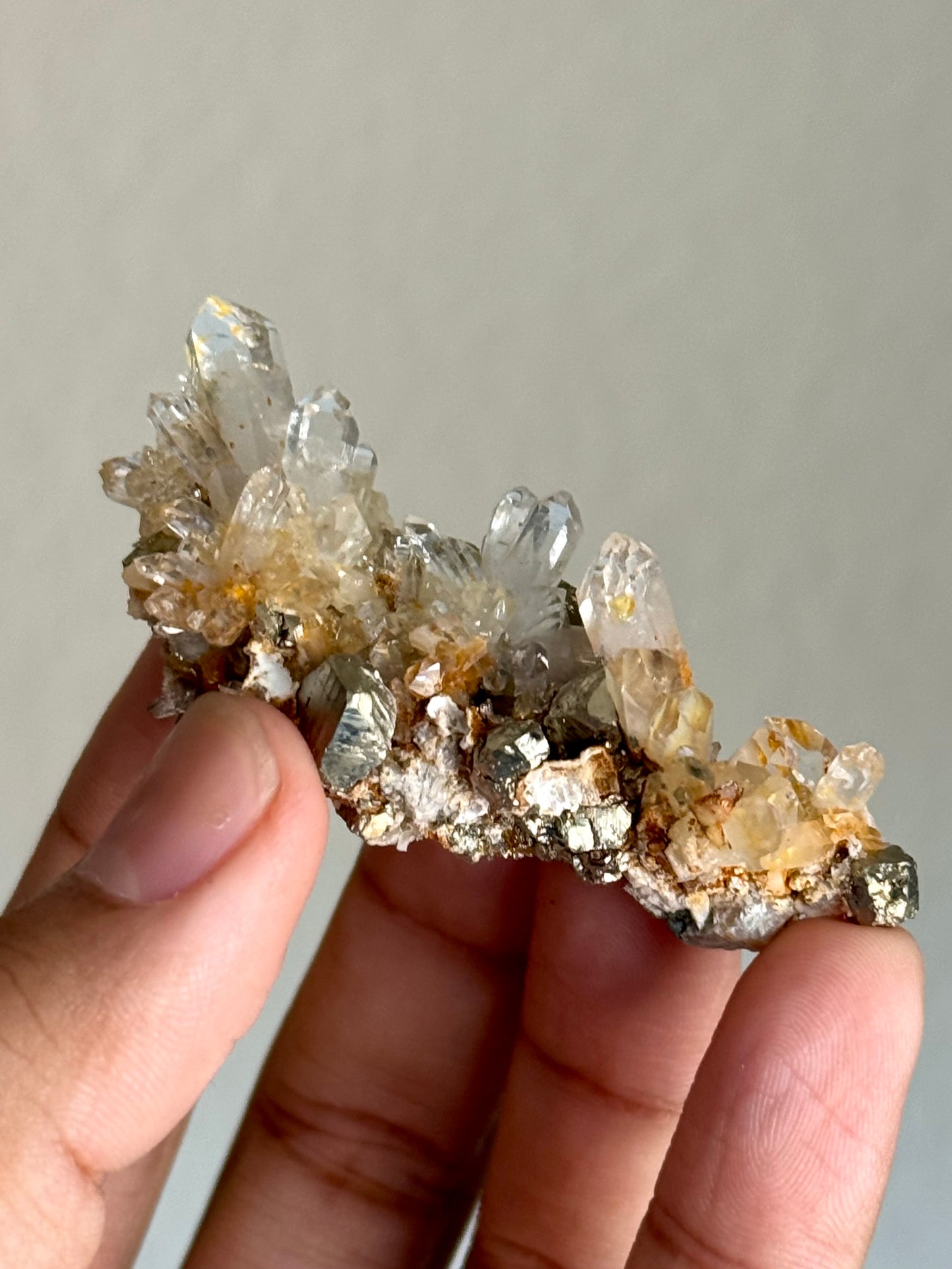 Quartz & Pyrite