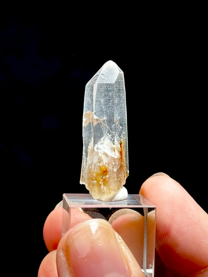 Cookite & Tremolite in Quartz