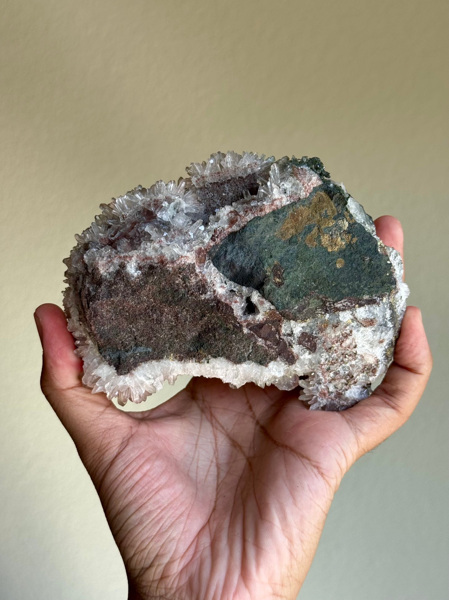 Quartz, Calcite & Fluorite