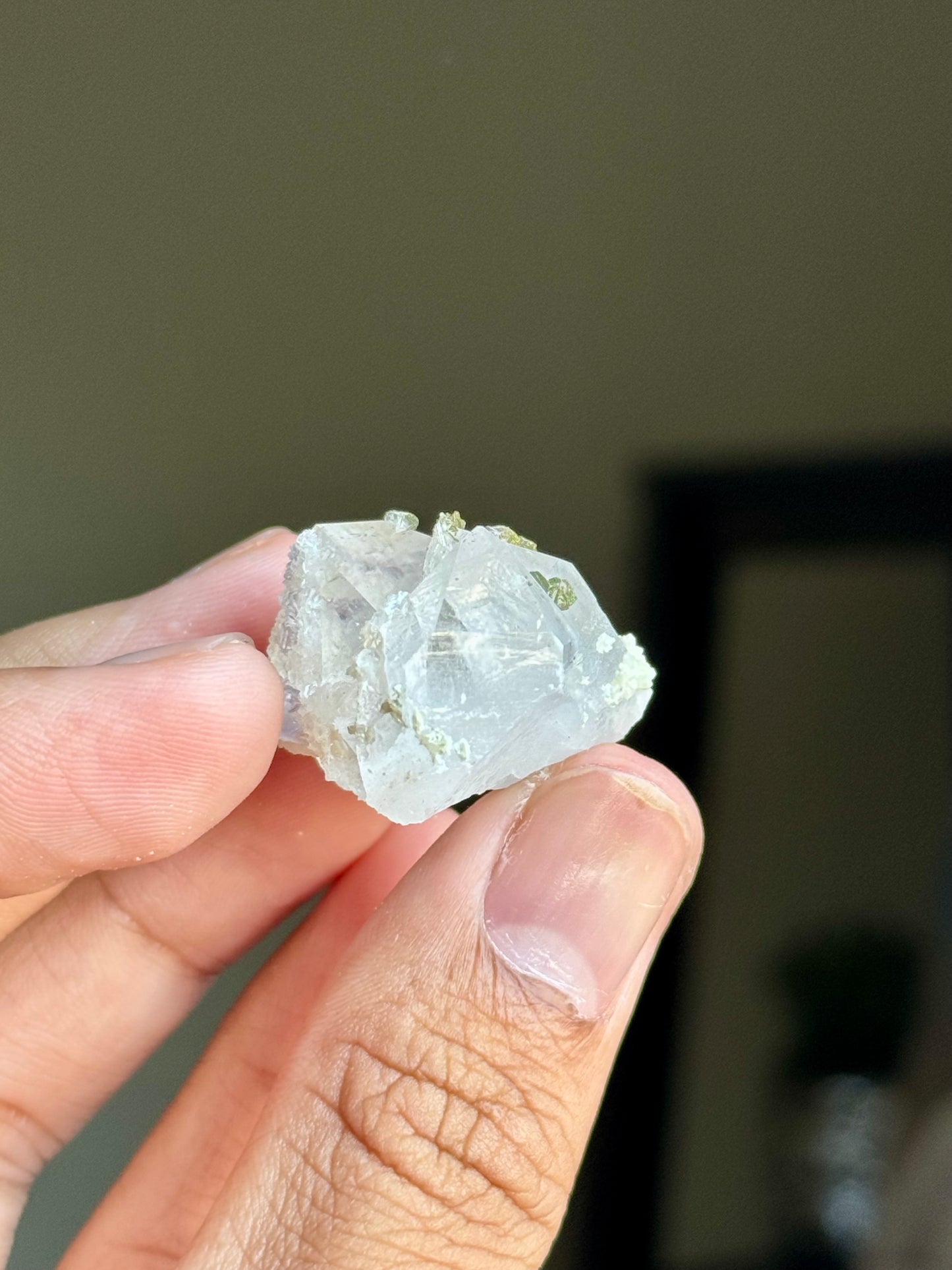 Quartz, Fluorite & Calcite