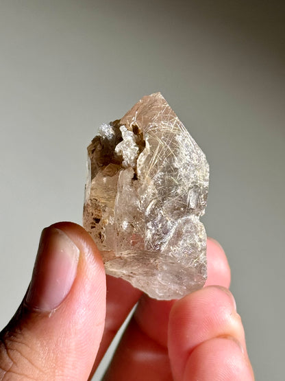 Smoky Quartz with Rutile
