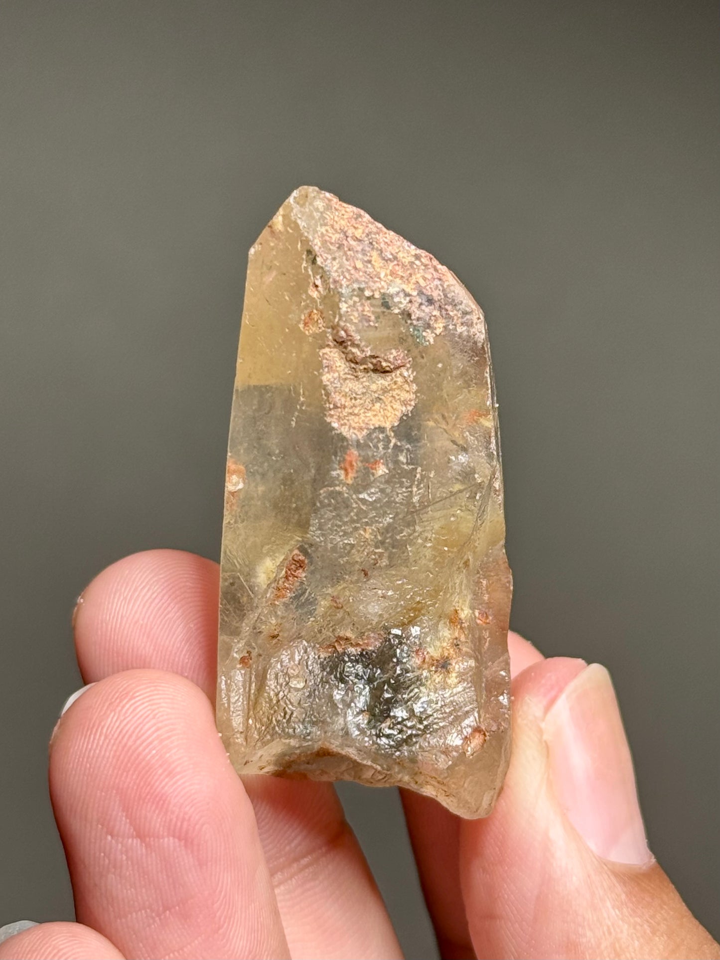 Dandelion Rutile in Quartz