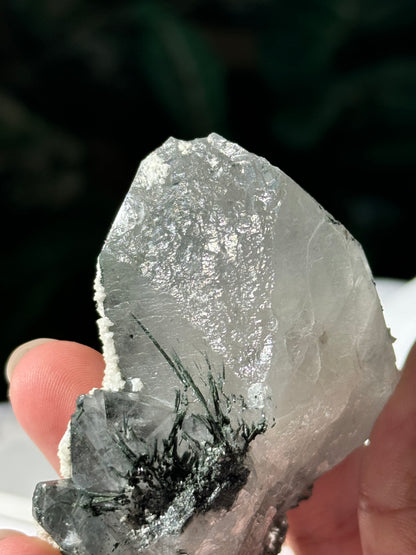 Quartz with Dolomite, Ferberite & Chlorite