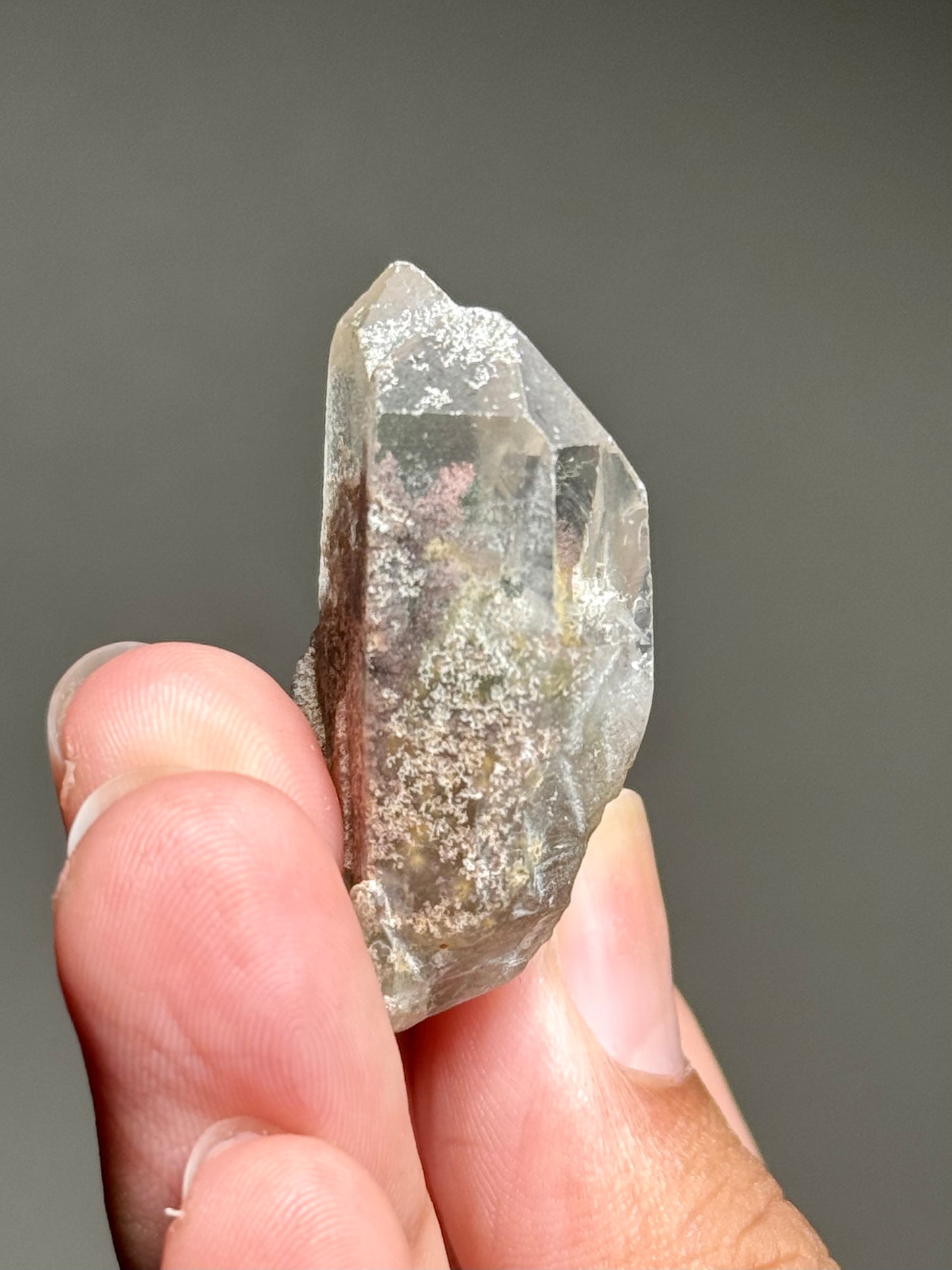 Dandelion Rutile in Quartz