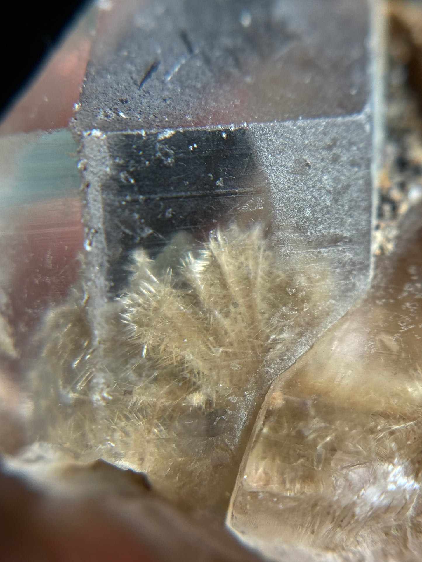 Rutile in Quartz