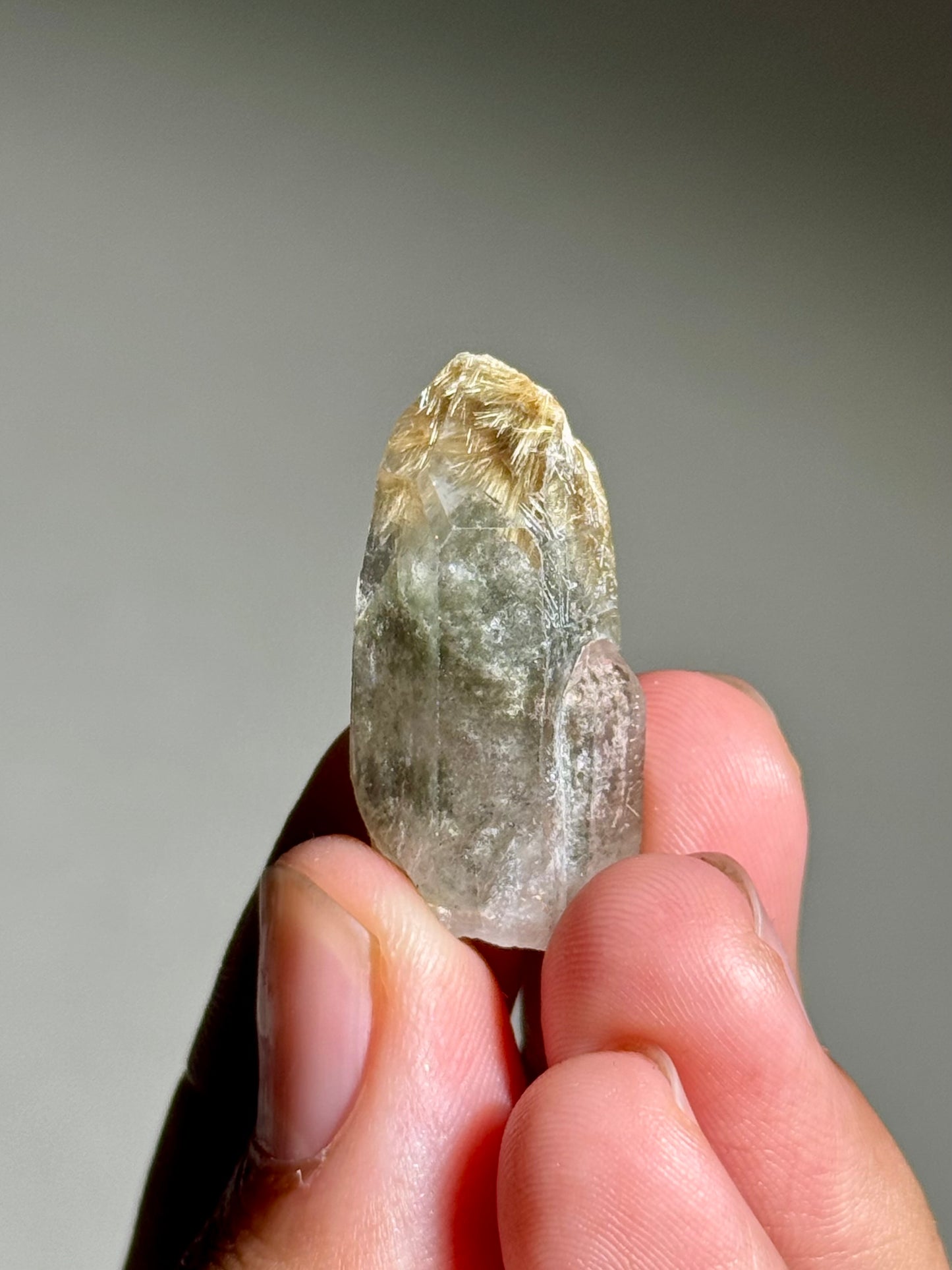 Rutile in Quartz