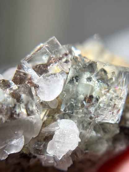 Fluorite & Calcite w/Dendrites