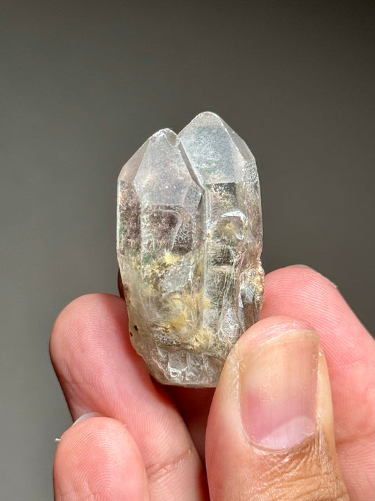 Dandelion Rutile in Quartz