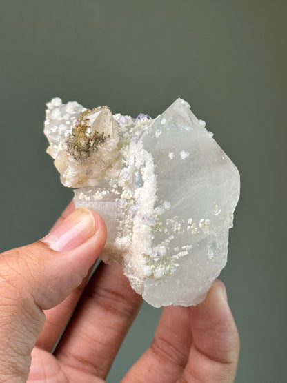 Quartz, Dolomite, Calcite & Fluorite