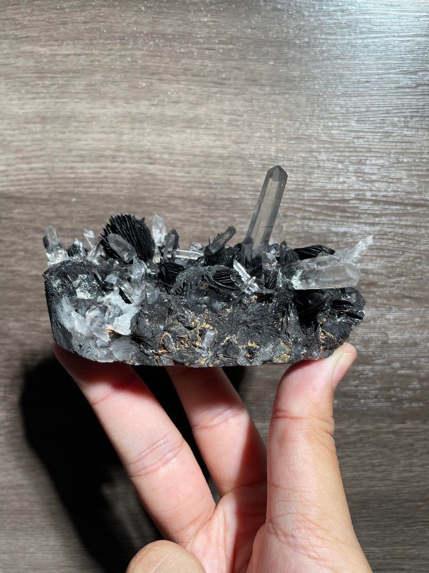 Hematite with Quartz