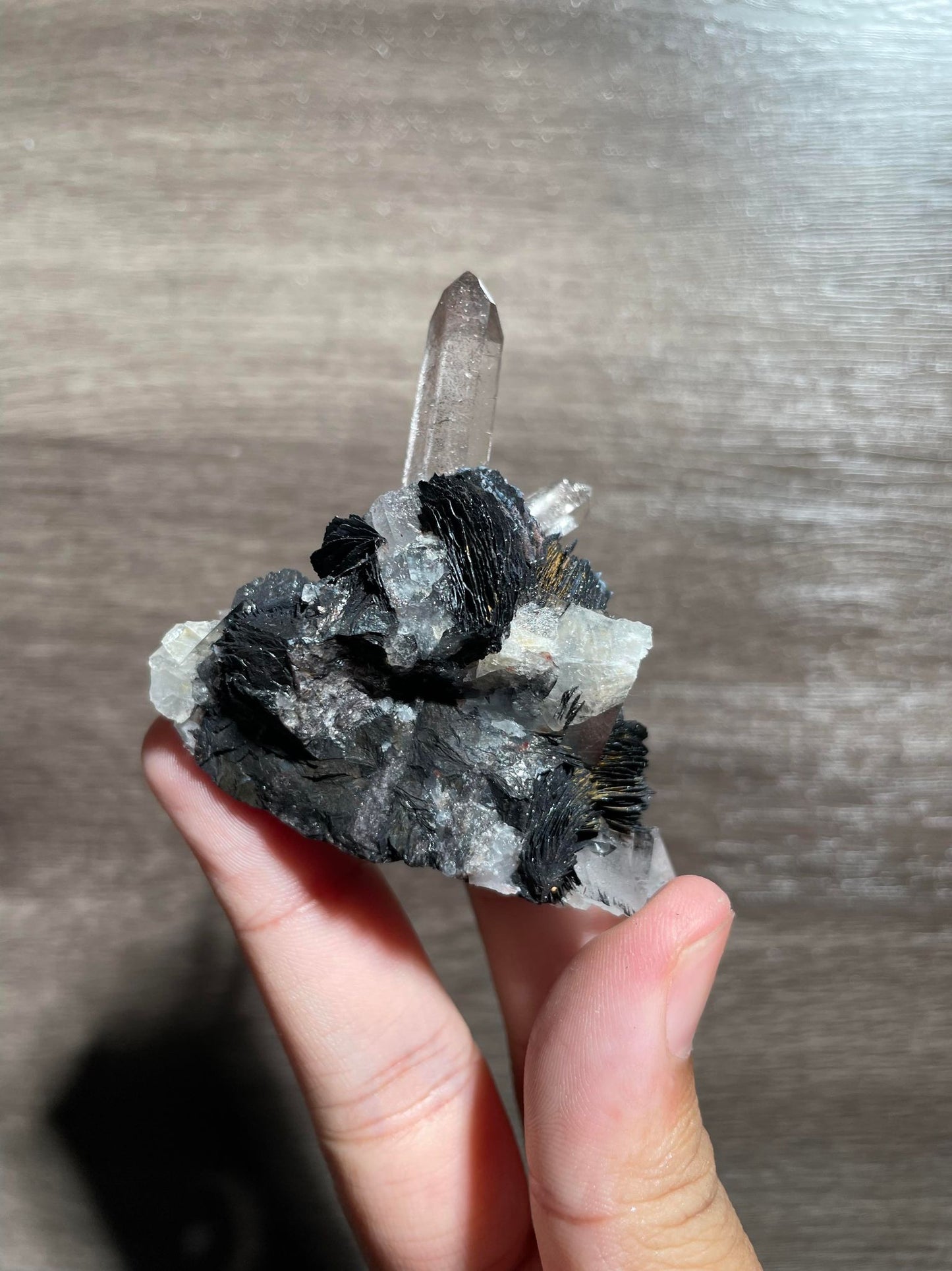 Hematite with Quartz