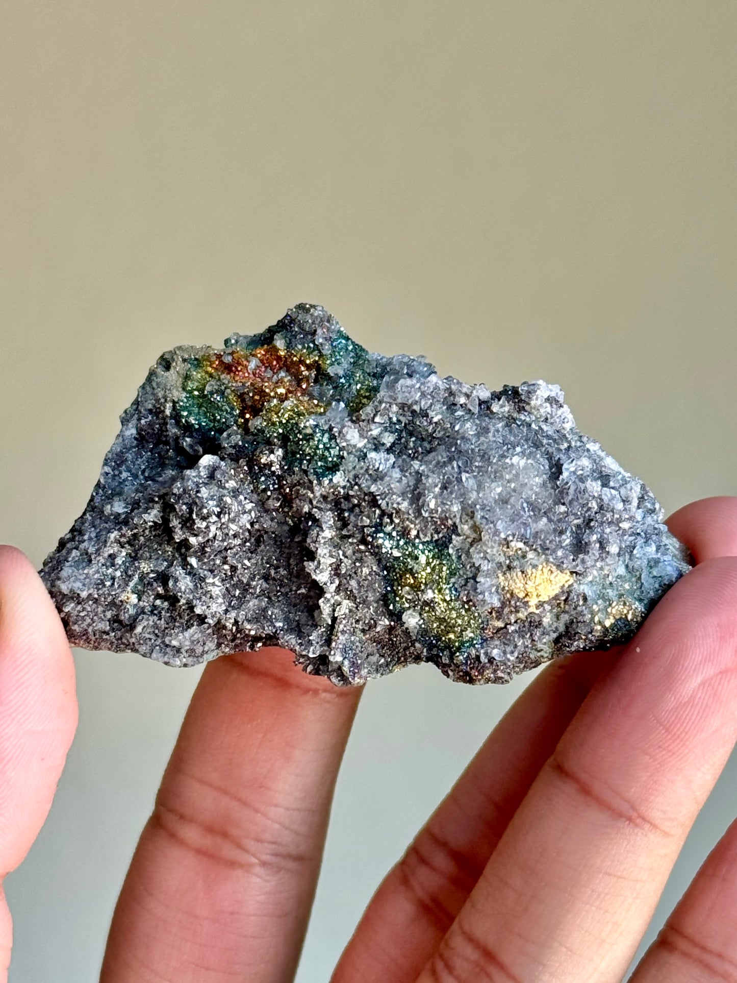 Pyrite & Calcite