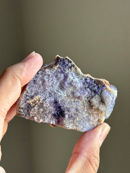 QR Fluorite on Quartz