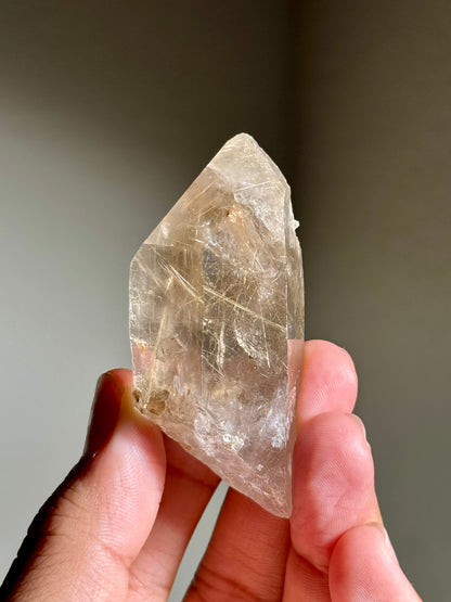 Smoky Quartz with Rutile