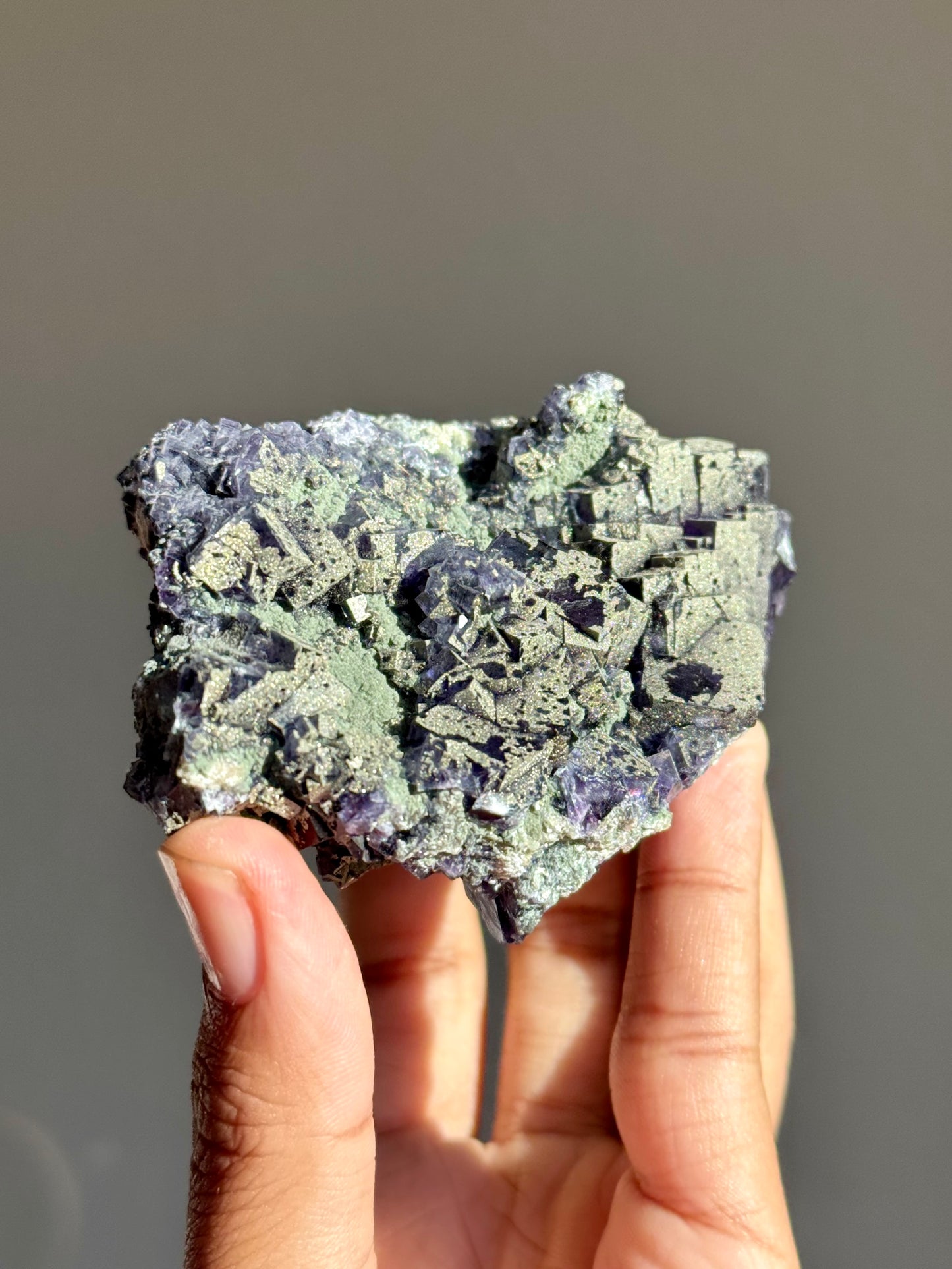 Fluorite & Pyrite
