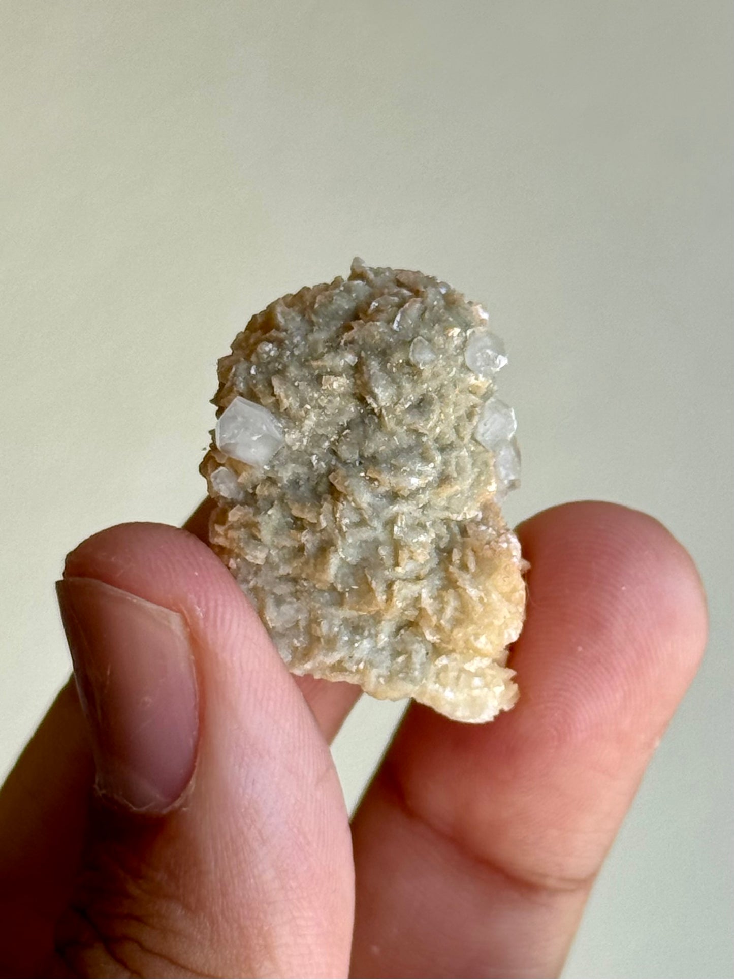 Quartz, Pyrite, Dolomite & Calcite