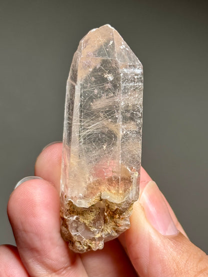 Rutile in Quartz