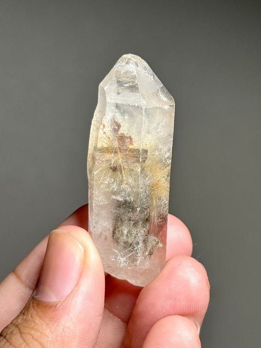 Dandelion Rutile in Quartz