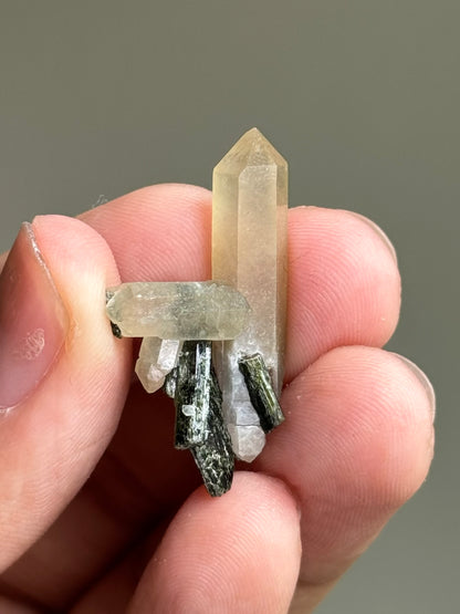Quartz & Hedenbergite
