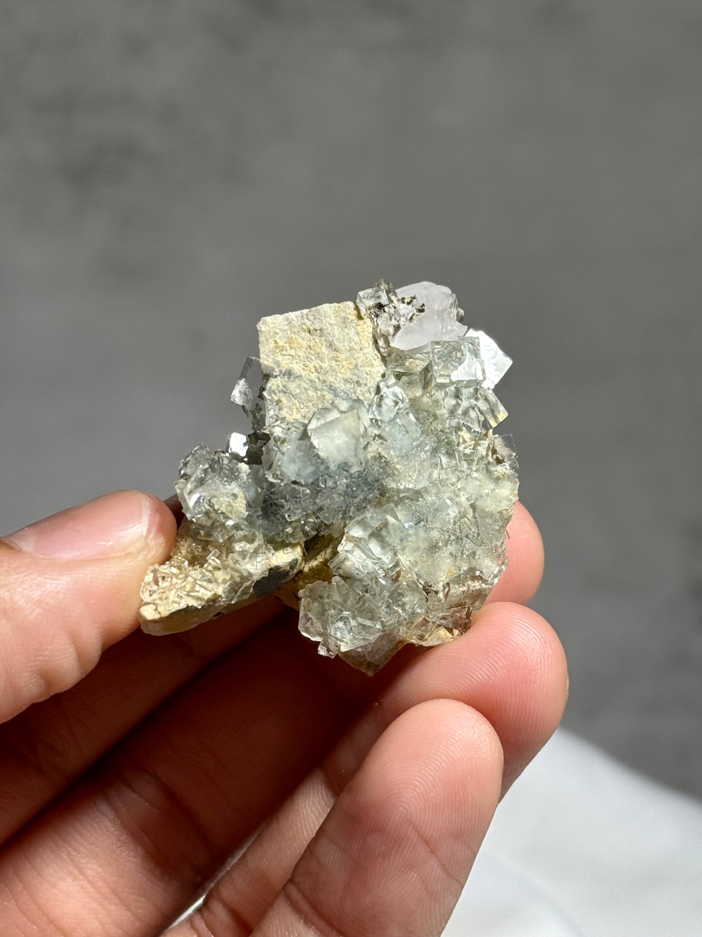 Fluorite & Calcite w/Dendrites