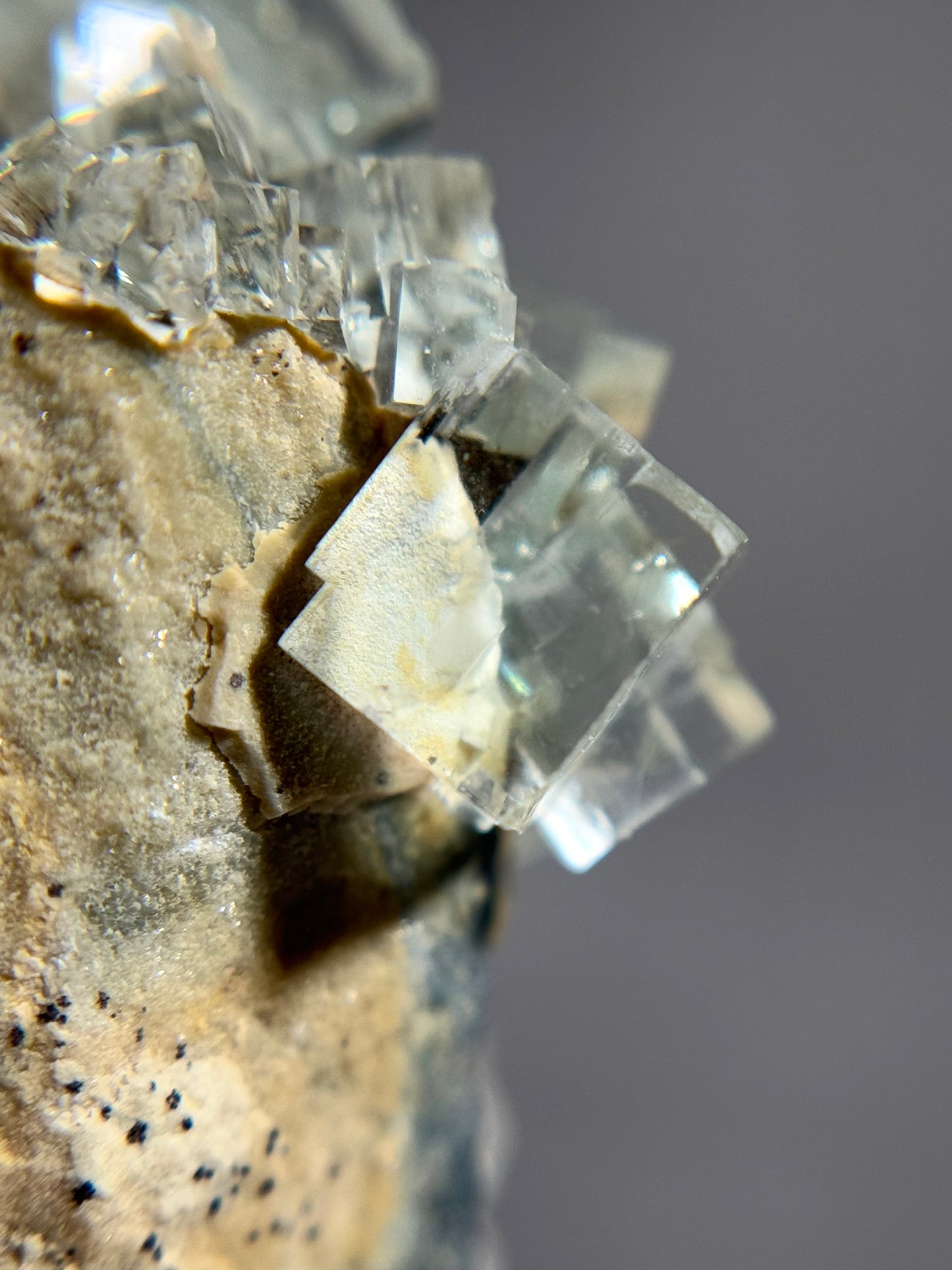Fluorite & Calcite w/Dendrites