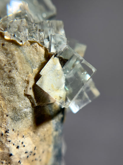 Fluorite & Calcite w/Dendrites