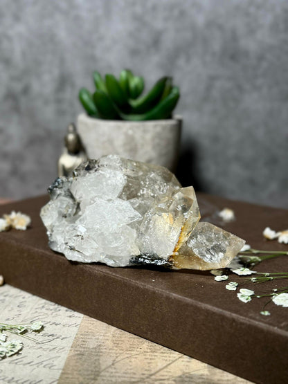 Golden Healer Quartz with Hematite (Old Stock)