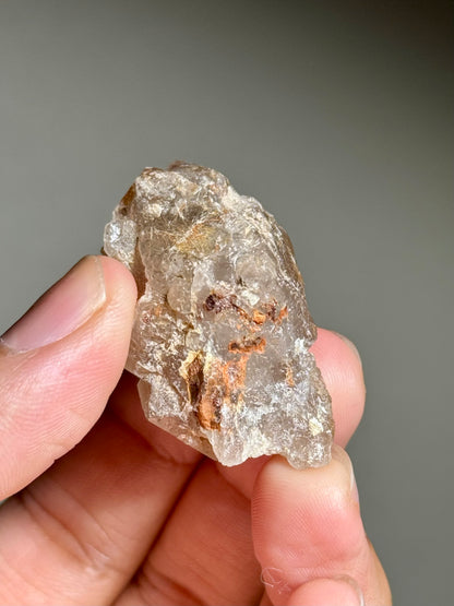 Smoky Quartz with Rutile