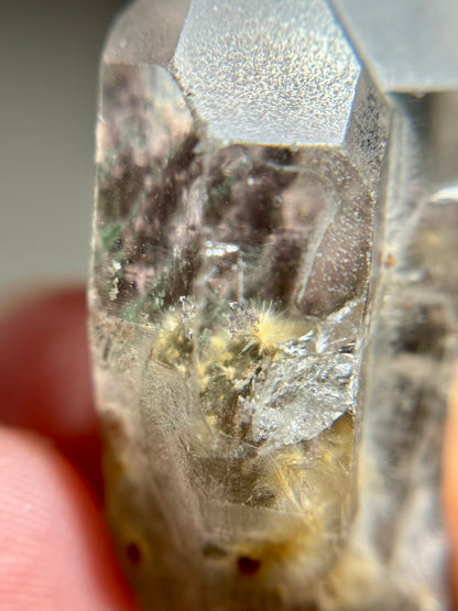 Dandelion Rutile in Quartz