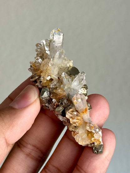 Quartz & Pyrite