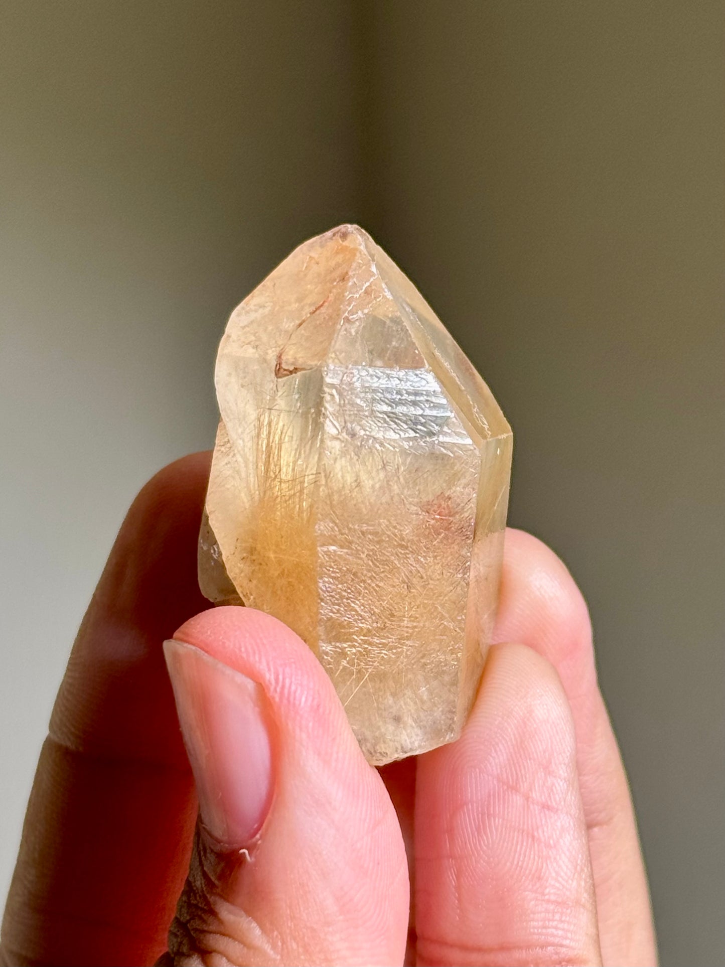 Rutile in Quartz