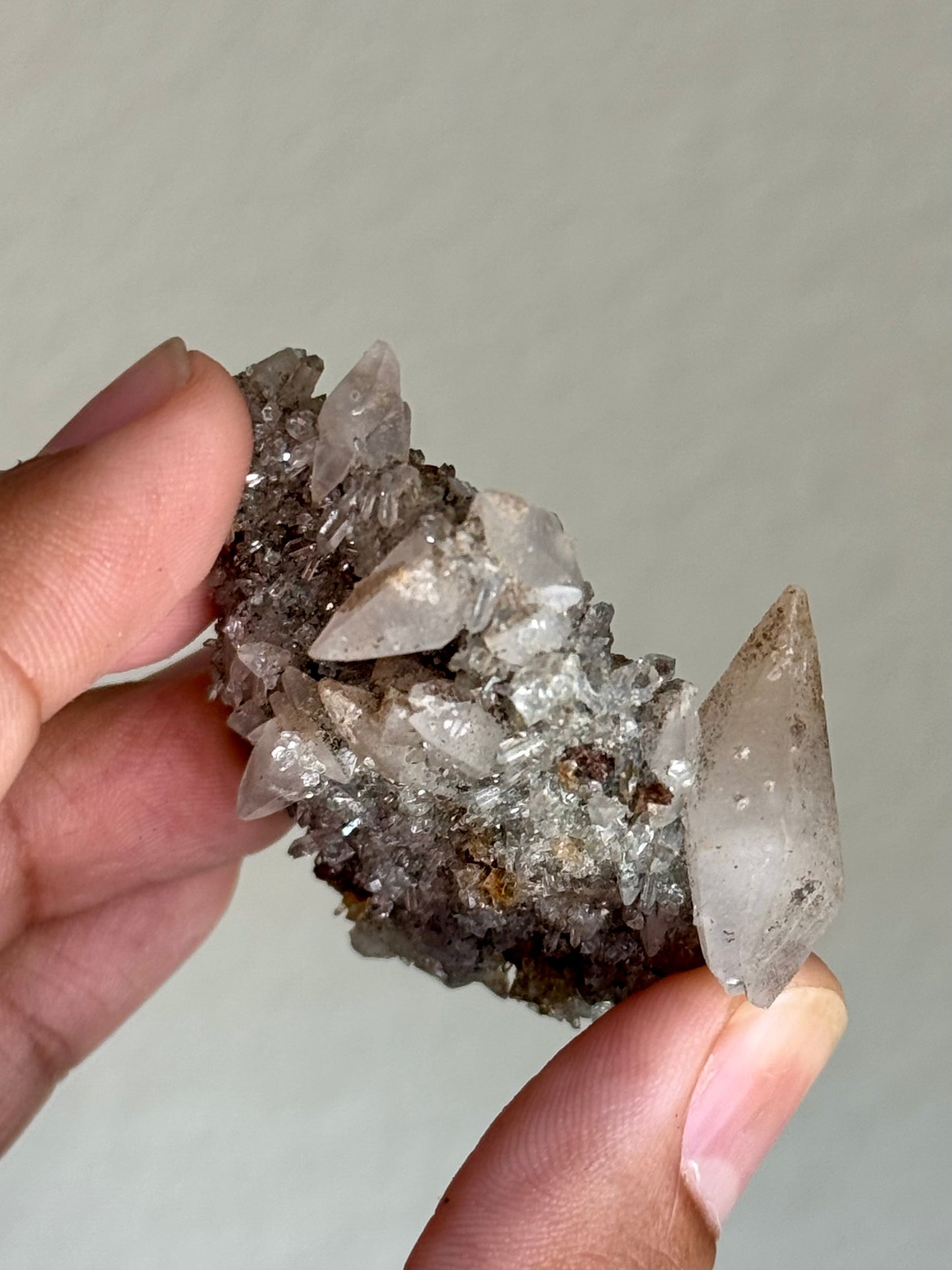 Quartz, Calcite & Pyrite