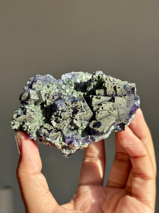 Fluorite & Pyrite