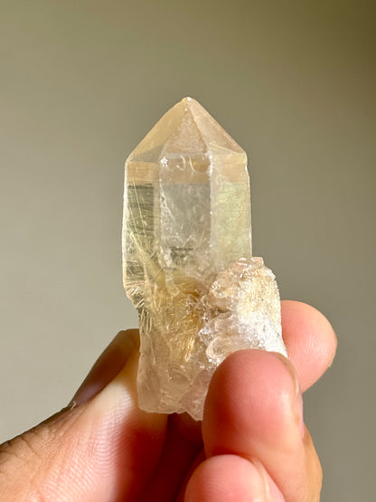 Rutile in Quartz