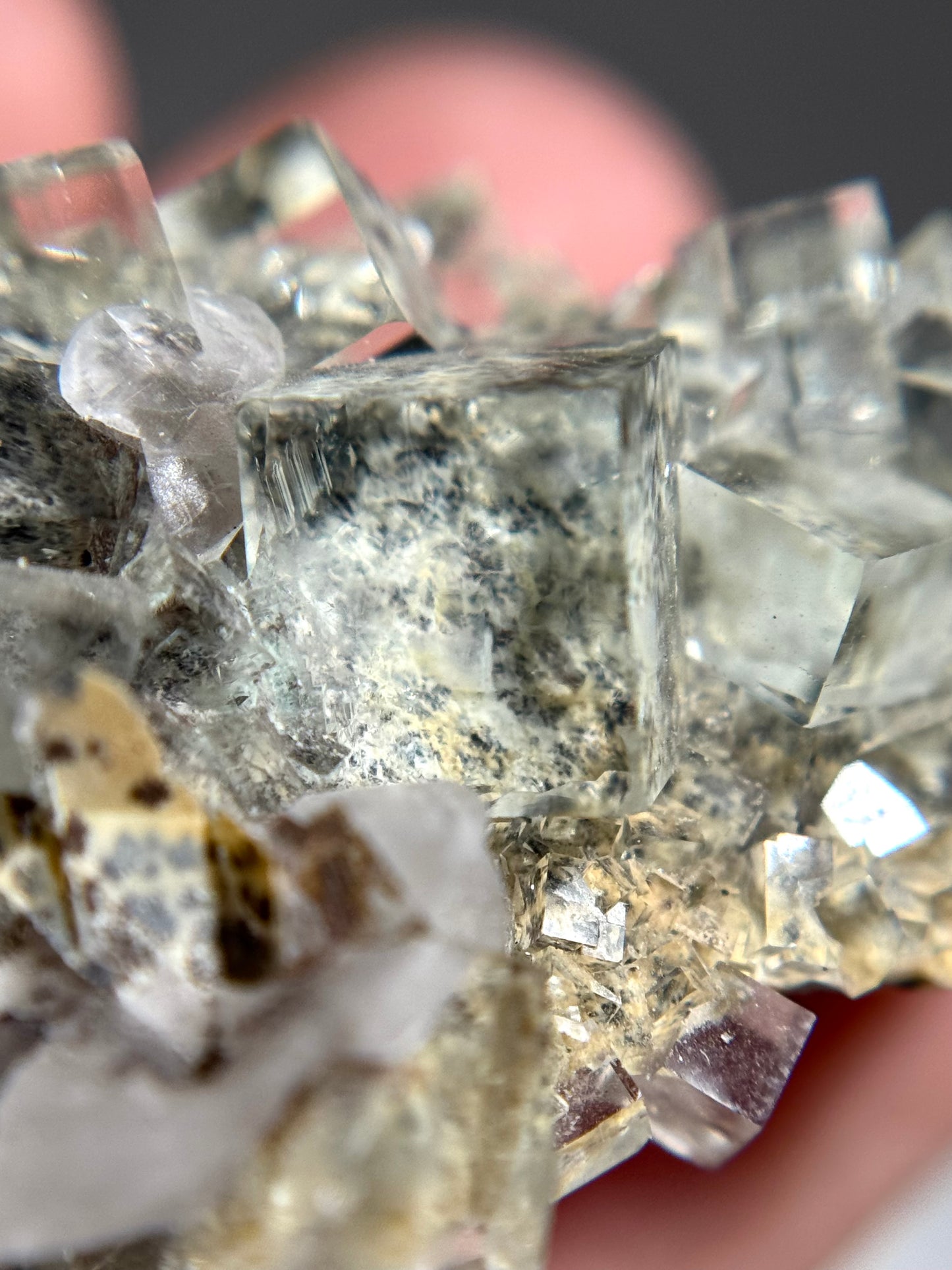 Fluorite & Calcite w/Dendrites