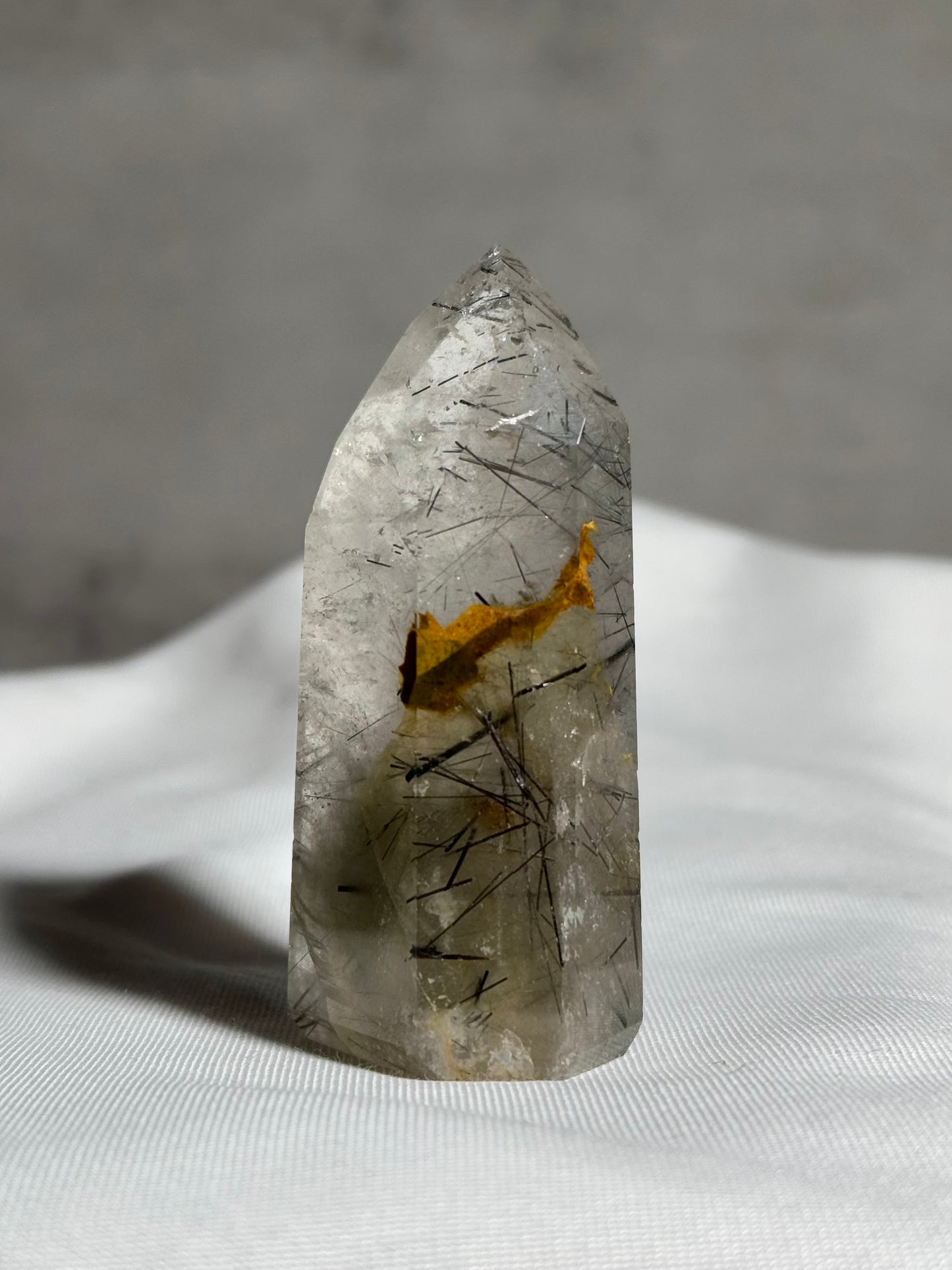 Tourmalated Citrine
