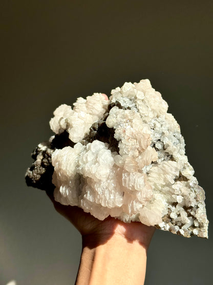 Andradite Garnet & Calcite