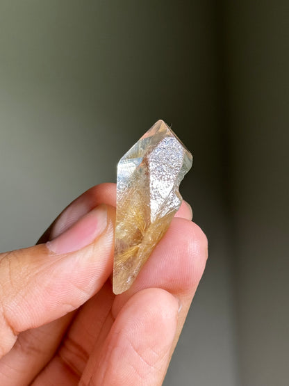 Rutile in Quartz