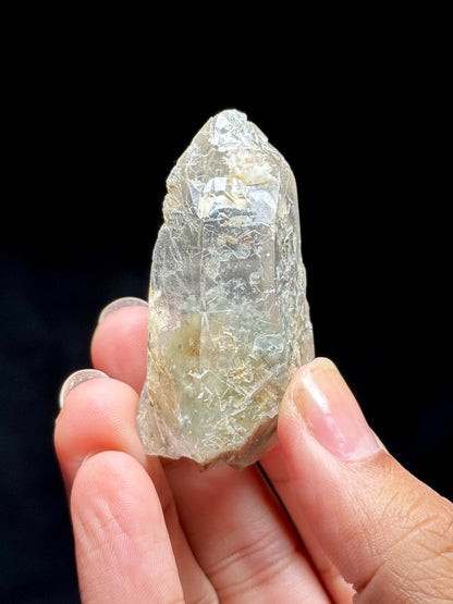 Cookite & Tremolite in Quartz