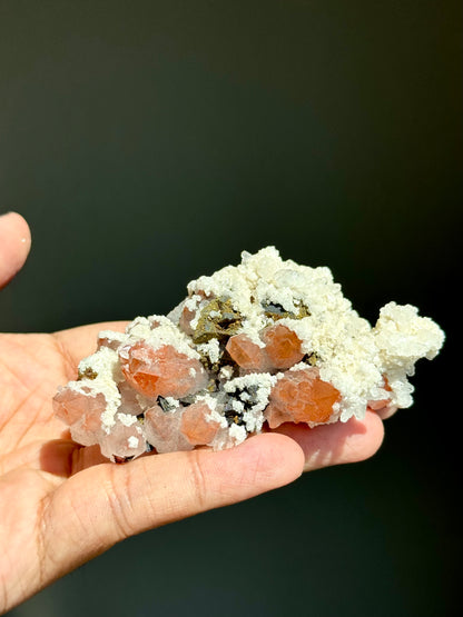 Quartz, Dolomite & Chalchopyrite