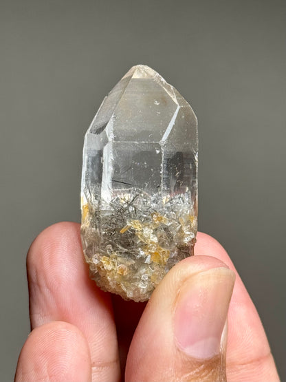 Rutile in Quartz